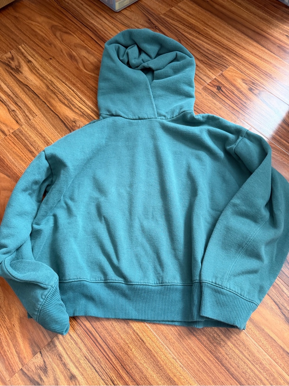 a new day Teal Green Women's Pullover Hoodie